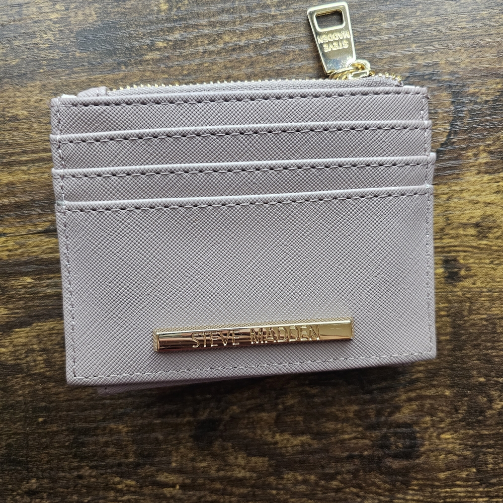 Steve Madden Mauve Card Holder